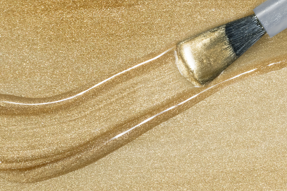 Jolifin LAVENI Shellac - Cat-Eye 9D pure-gold 10ml
