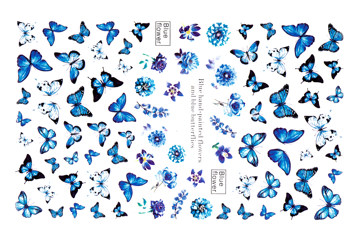 Jolifin LAVENI XL Sticker - Flowers No. 26