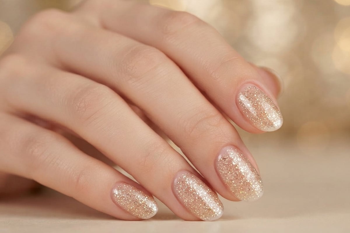 Jolifin LAVENI Shellac - champagne glow 10ml | 34982H