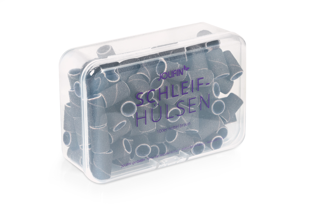 Jolifin sanding sleeves 100pcs - 120 grit medium