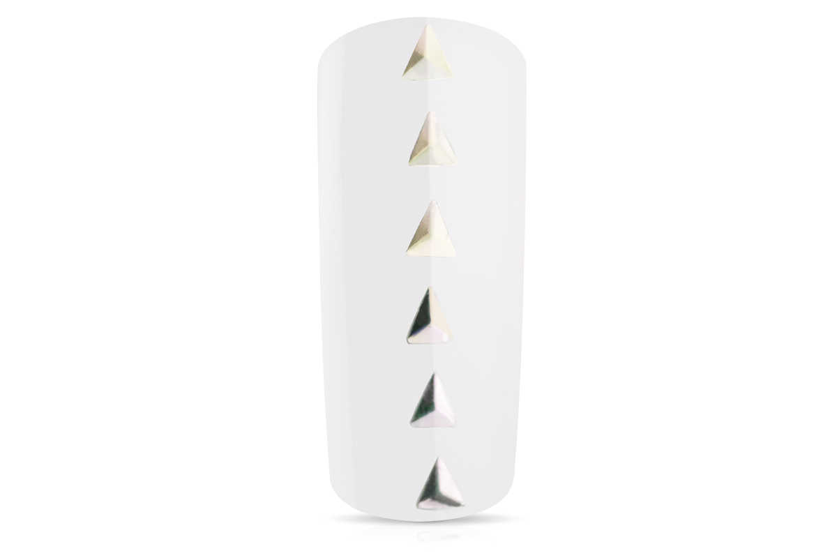 Jolifin Inlay - Triangle silver-champagne