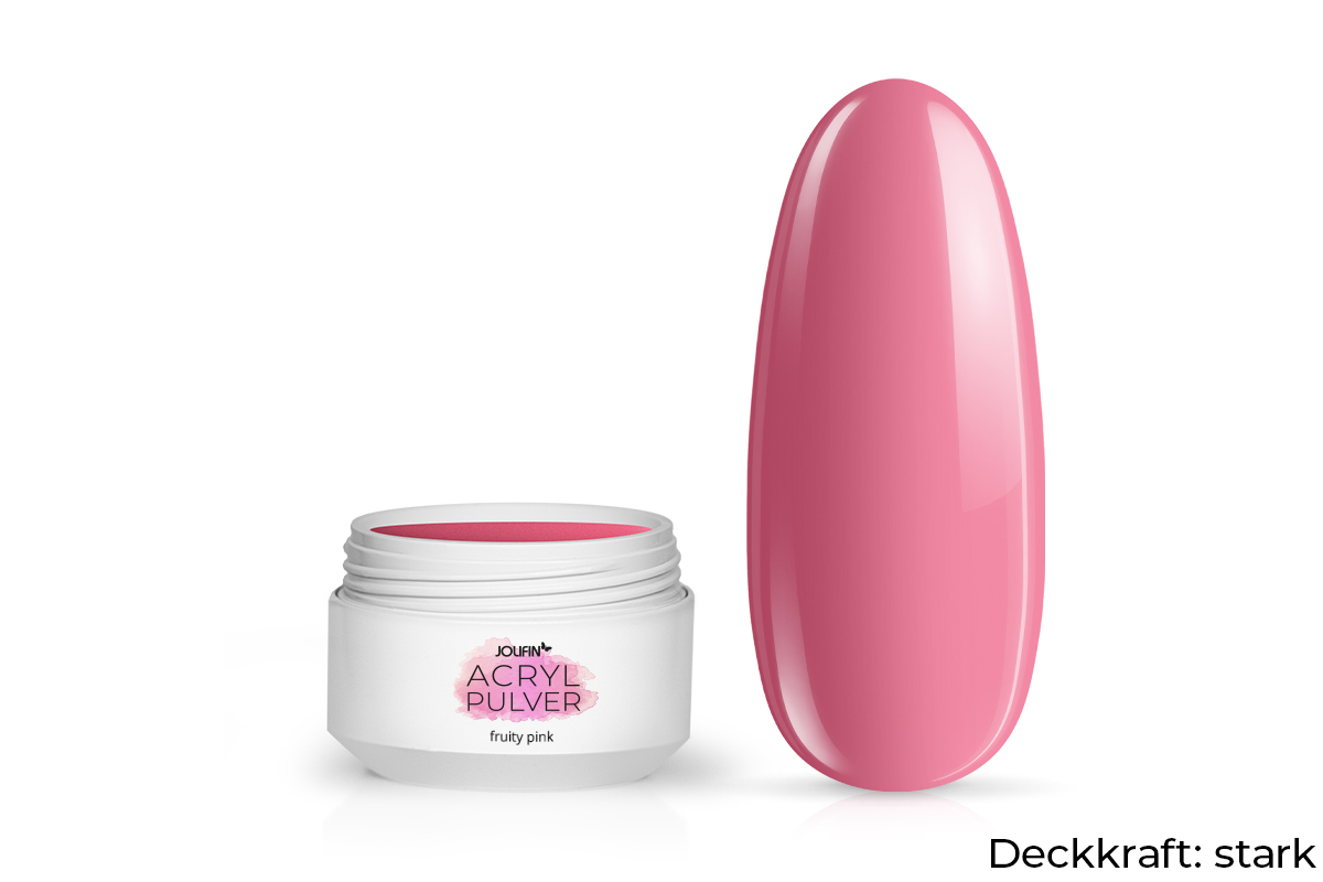 Jolifin Acryl Farbpulver - fruity pink 5g