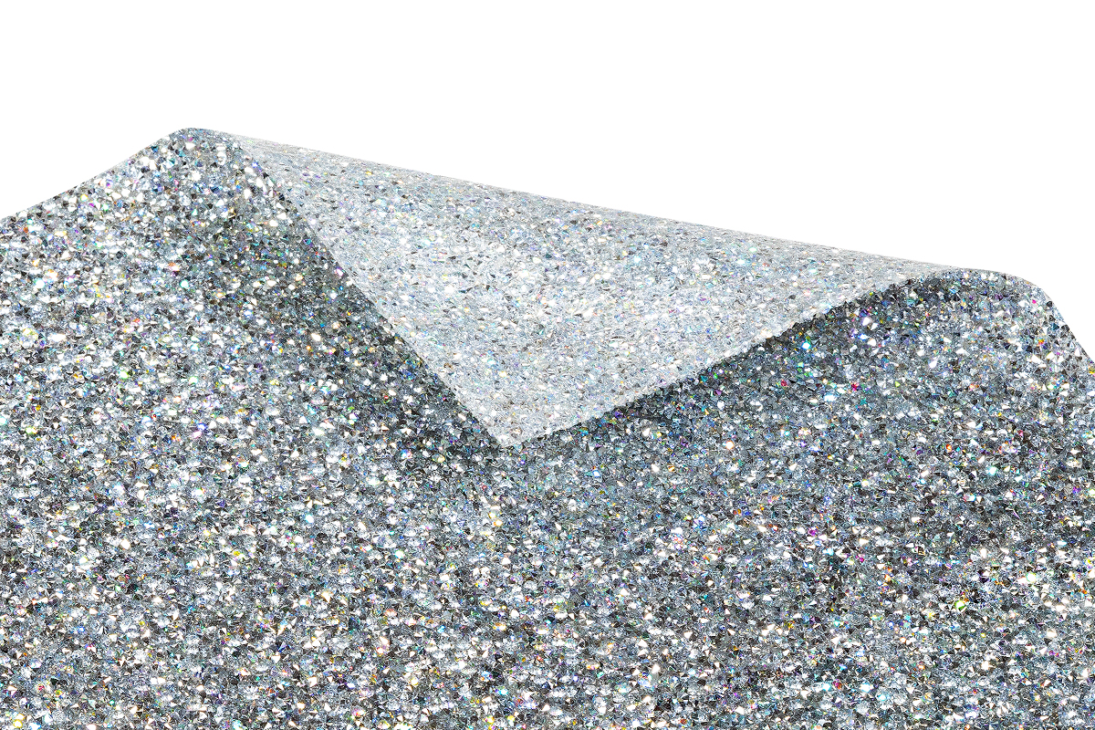 Jolifin presentation base - iridescent glitter