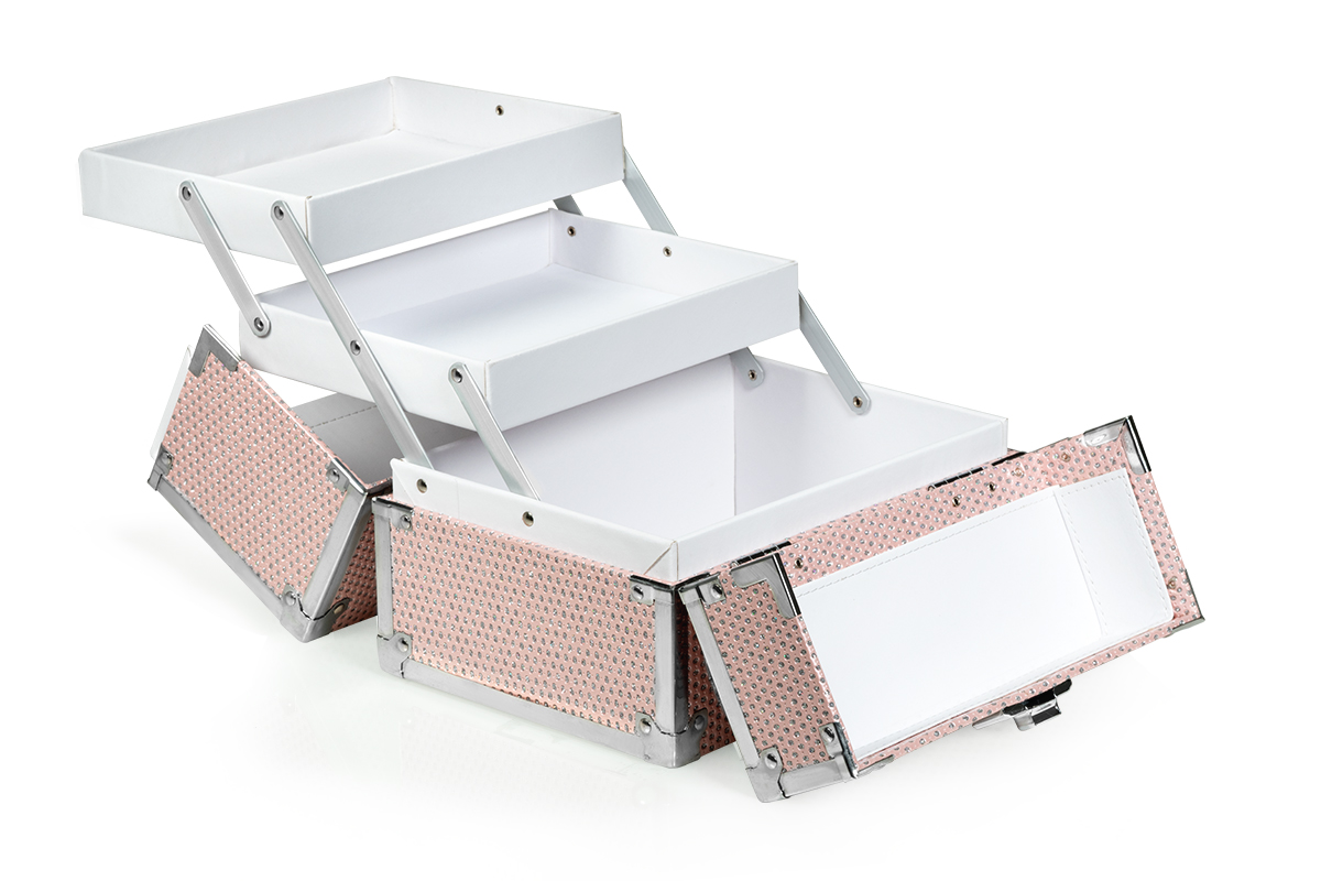 Jolifin Mobile Cosmetic Case mini - rosy Glitter