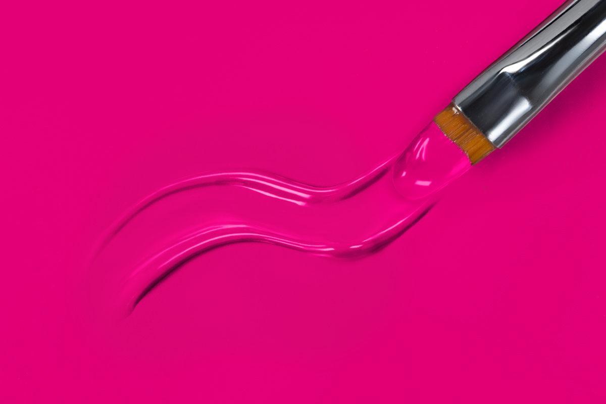 Jolifin LAVENI PRO colour gel - hot magenta-pink 5ml