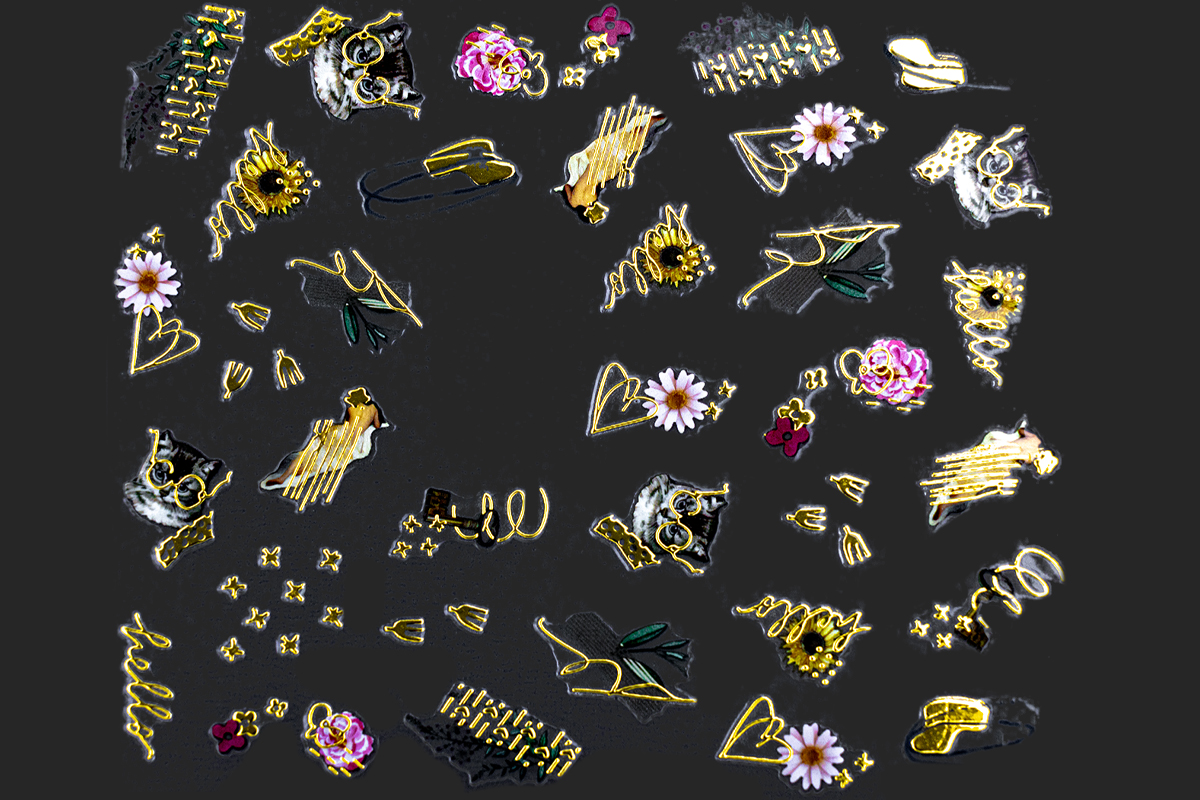 Jolifin LAVENI XL Sticker - Gold Nr. 22