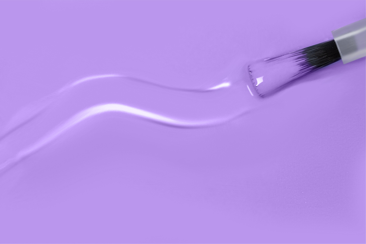 Jolifin LAVENI Shellac - pastel lavender 10ml