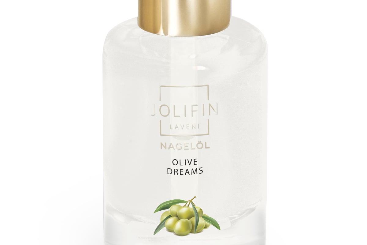 Jolifin LAVENI nail oil - olive dreams 10ml
