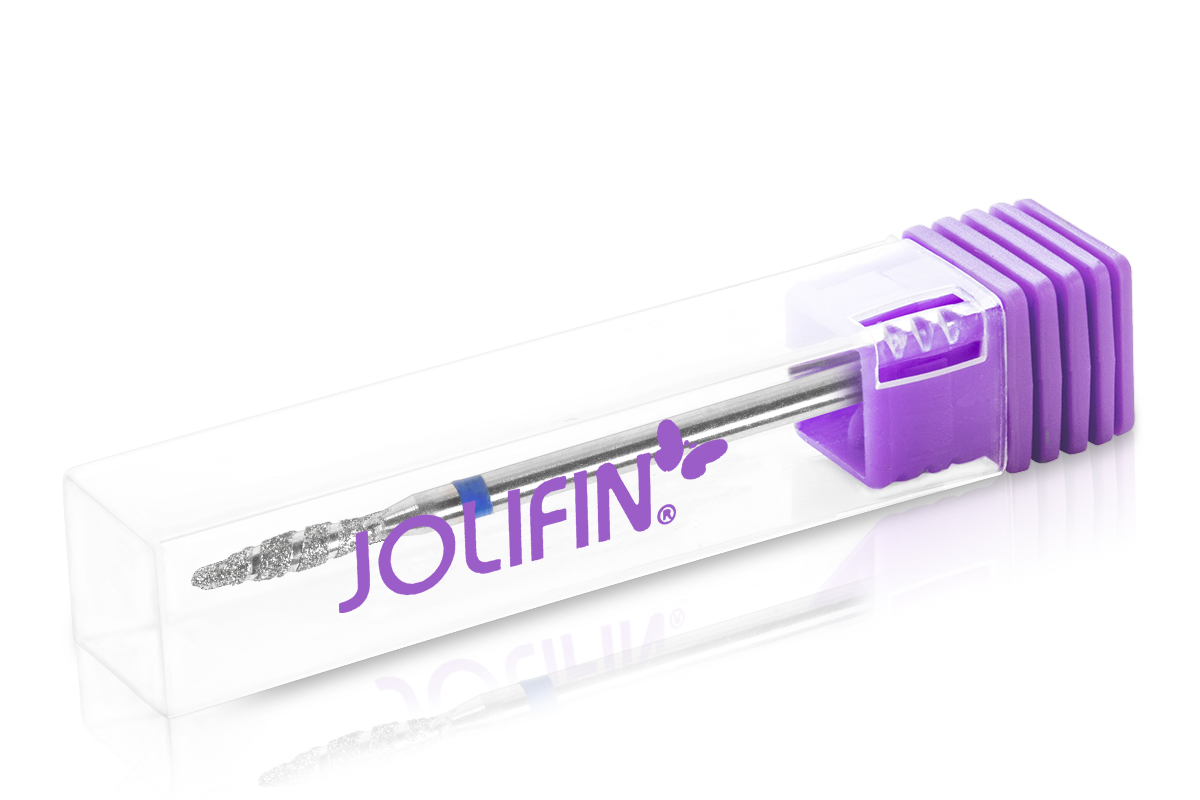 Jolifin Diamond Manicure Bit - Pear Swirl medium
