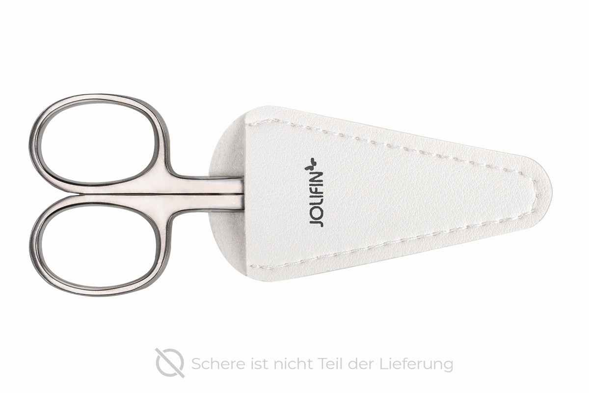 Jolifin Schutzhülle für Scheren - weiß