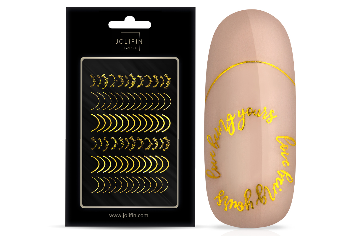 Jolifin LAVENI XL Sticker - gold 19
