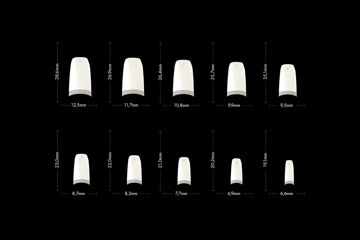 Jolifin 100er Tipbox Short Cut - classic natural 