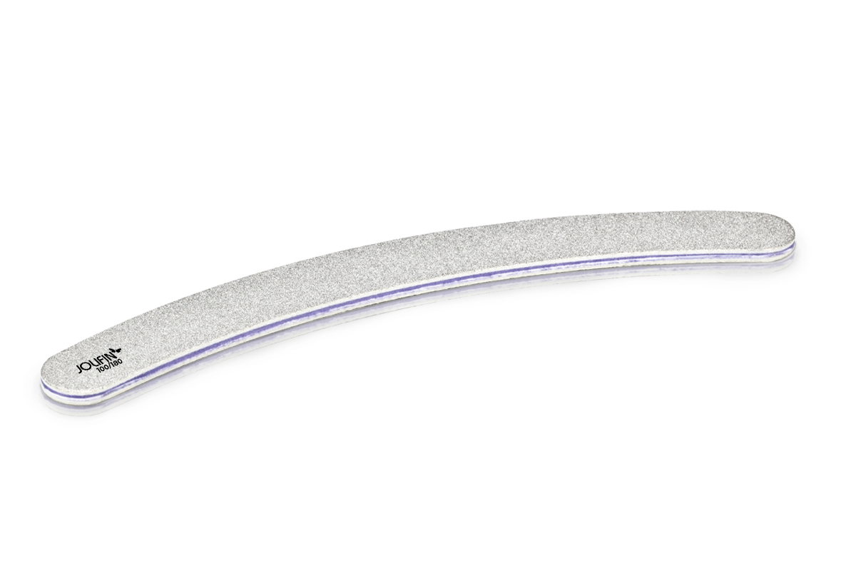 Jolifin Feile gebogen saphir 100/180