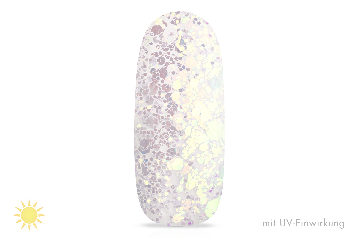 Jolifin LAVENI Solar Glitter - grey lavender