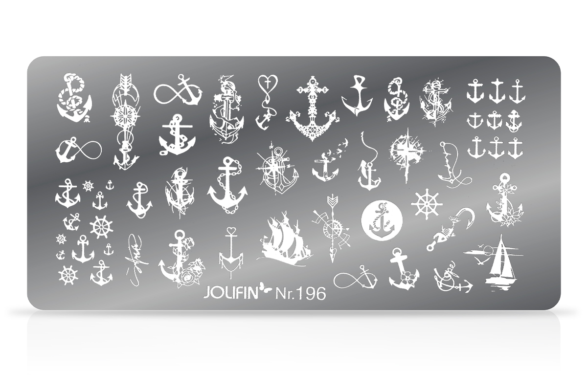 Jolifin Stamping stencil - No. 196