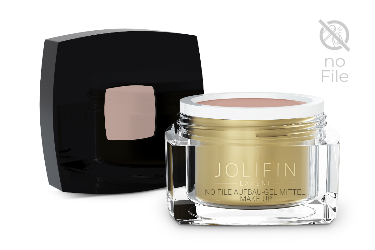 Jolifin LAVENI - No File Aufbau-Gel mittel make-up 30ml