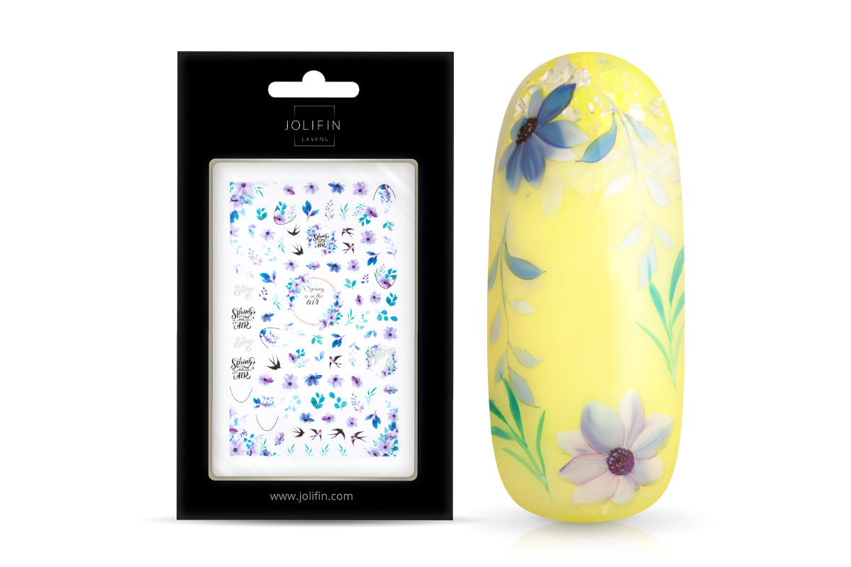Jolifin LAVENI XL Sticker - Flowers No. 32