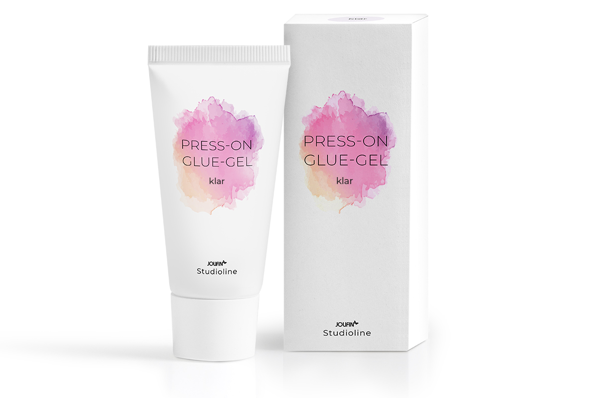 Jolifin Studioline - Press-On Glue Gel klar 50ml