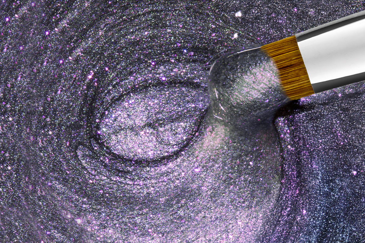 Jolifin colour gel metallic purple-grey 5ml