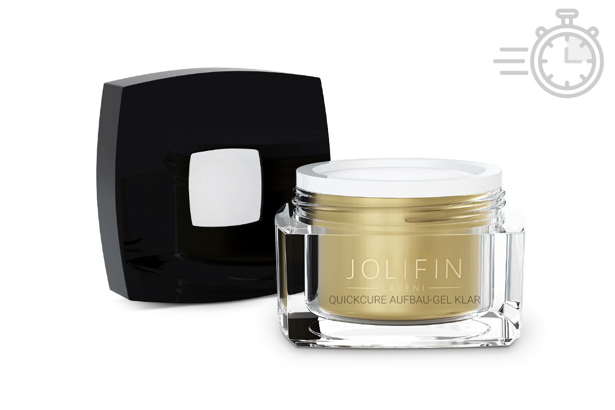 Jolifin LAVENI - QuickCure Aufbau-Gel klar 15ml