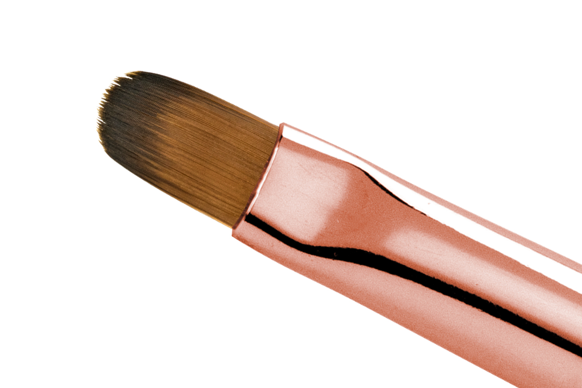 Jolifin Gemstone Gel Brush Rosé - oval size 8