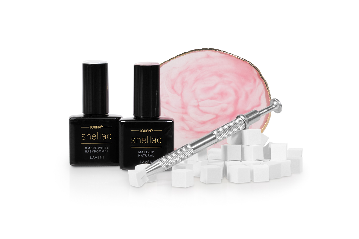 Jolifin LAVENI Shellac Ombre Babyboomer-Set | 33941