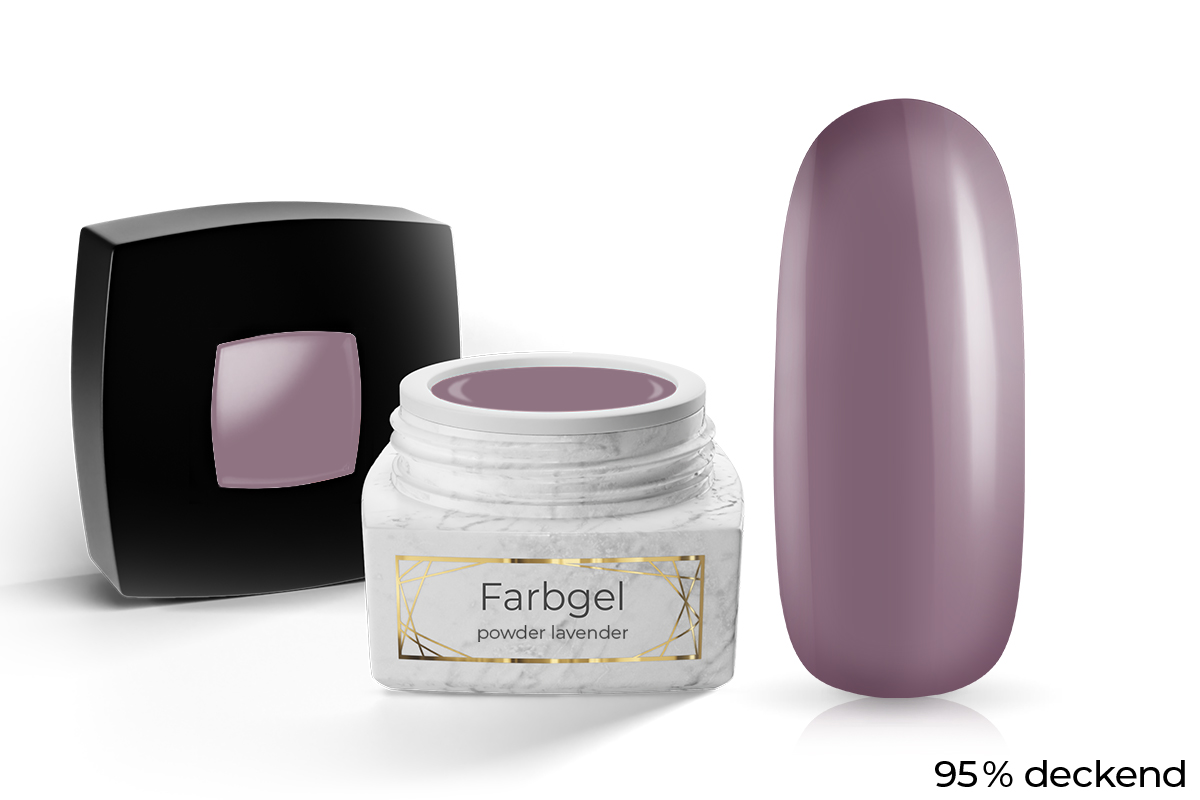 Jolifin LAVENI PRO colour gel - powder lavender 5ml