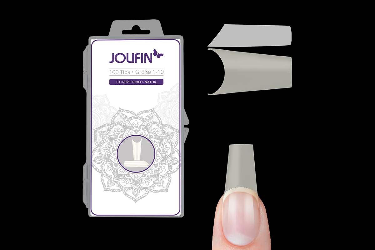Jolifin 100er Tipbox Extreme Pinch - natur