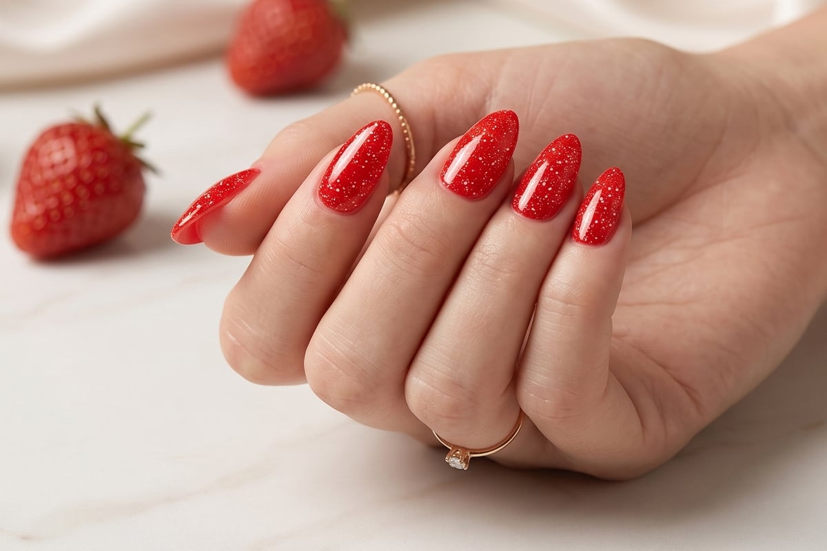 Jolifin Farbgel strawberry glam 5ml
