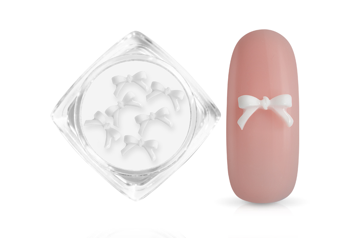 Jolifin Overlay - mini Schleife weiß