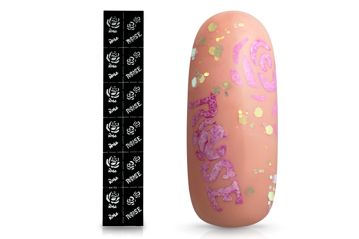 Jolifin LAVENI Airbrush- und Nagellackschablone Nr. 40