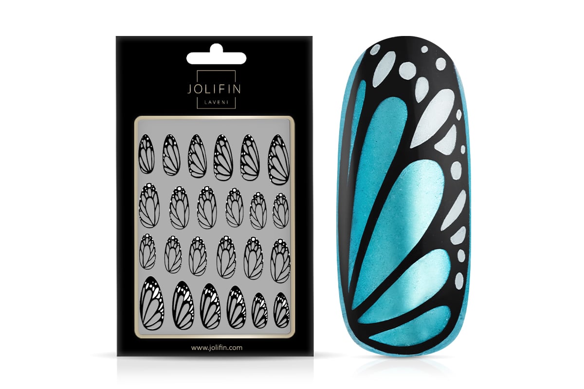 Jolifin LAVENI XL Sticker - black 23