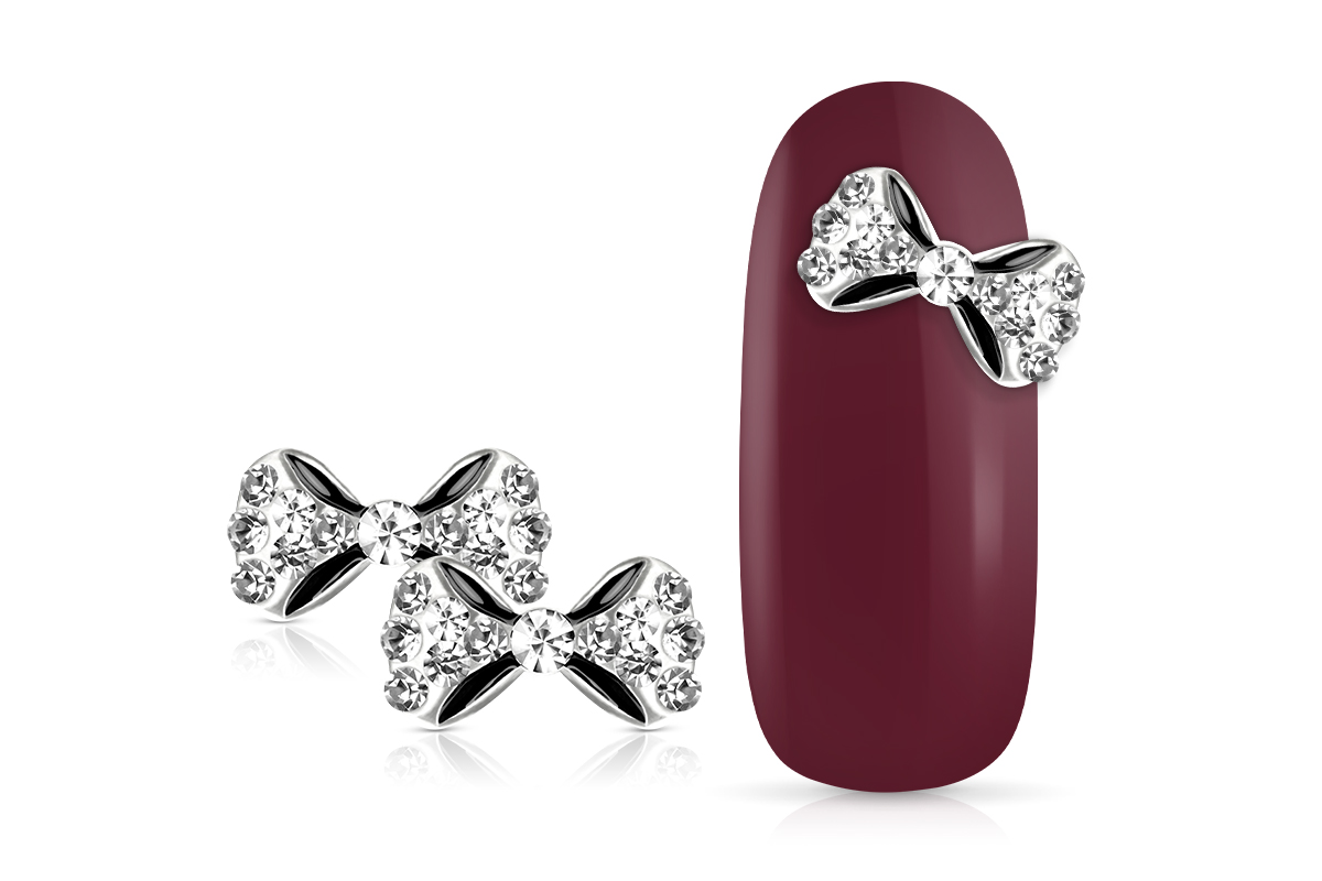 Jolifin Overlay Glitter Bow large