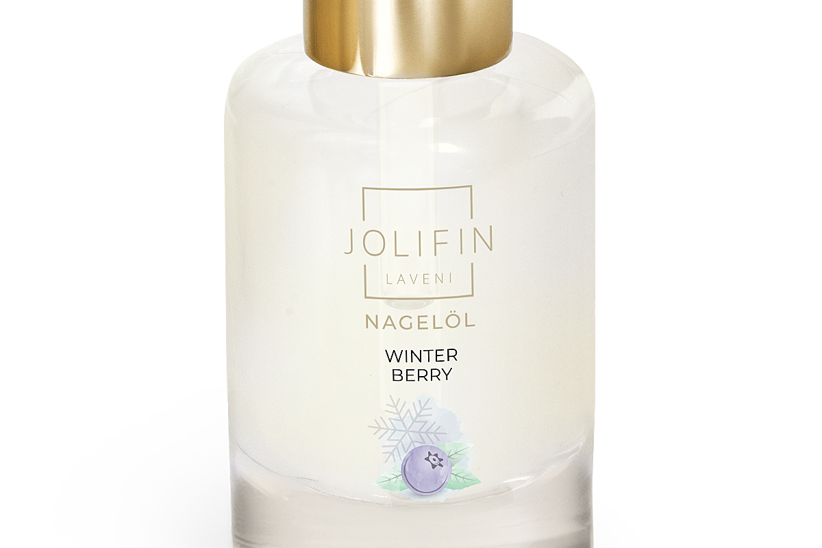 Jolifin LAVENI Nagelöl - Winter Berry 10ml