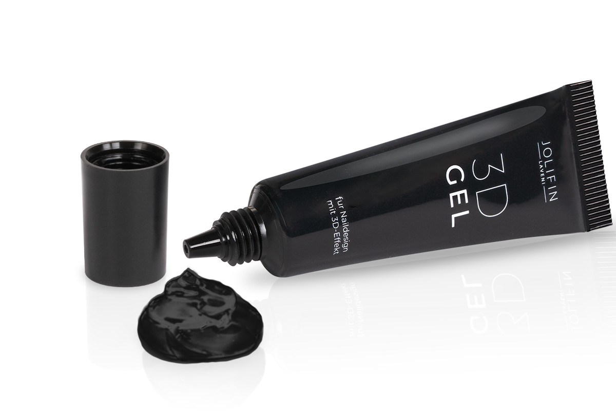 Jolifin LAVENI 3D Gel - black 8ml