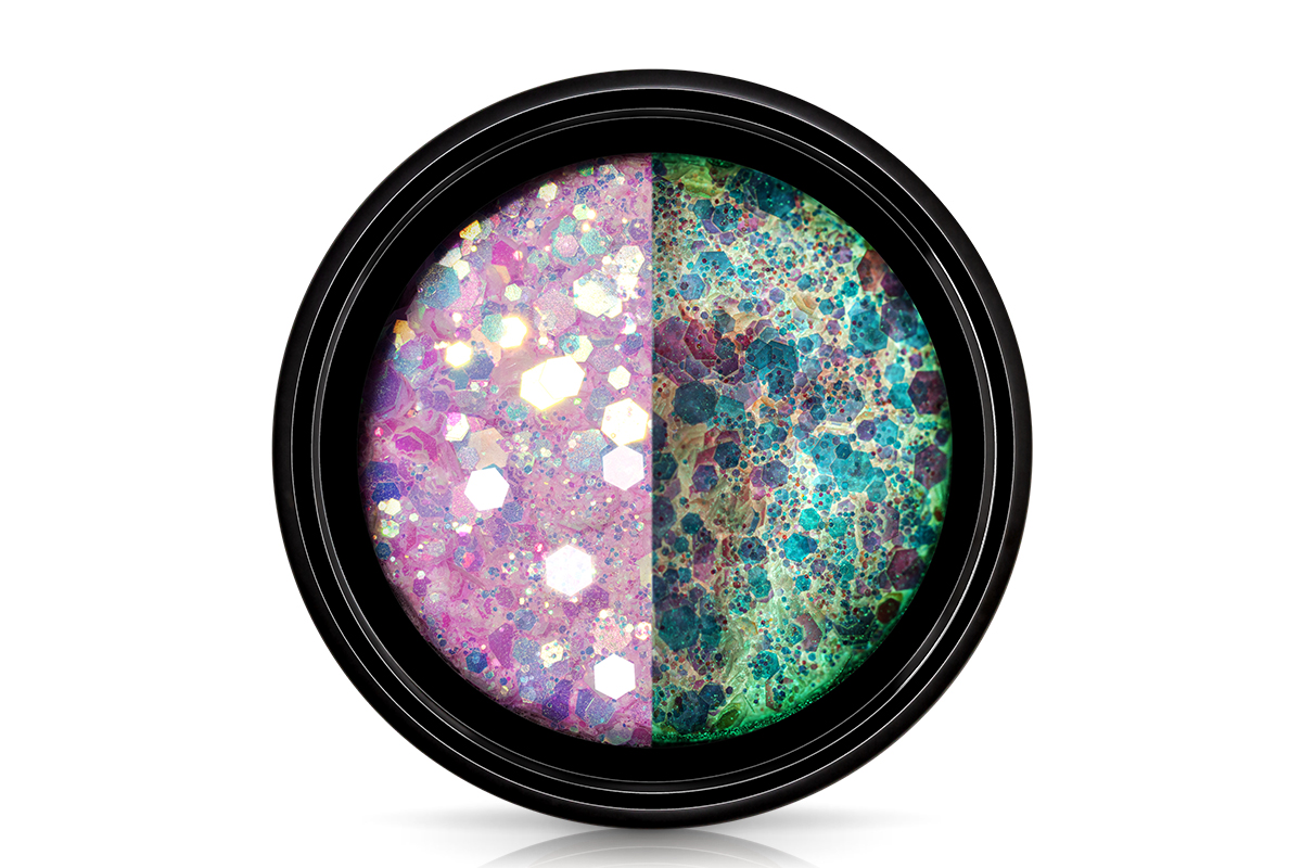 Jolifin LAVENI Solar & Nightshine Glitter - pink-peach