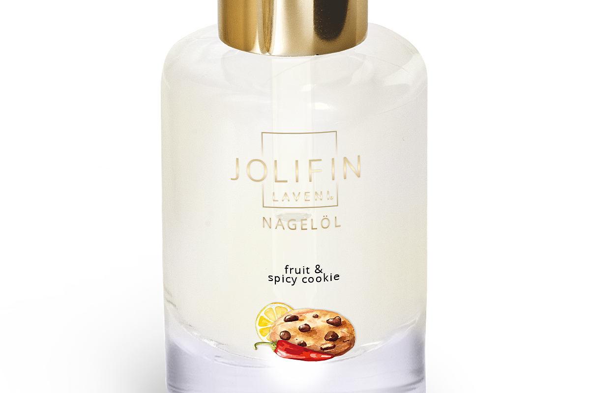 Jolifin LAVENI Nagelöl - Fruity & Spicy Cookie 10ml
