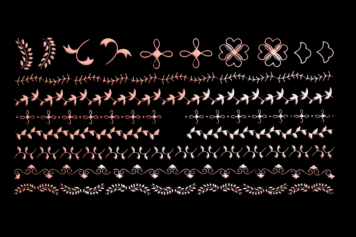 Jolifin LAVENI XL Sticker - rose gold no. 7