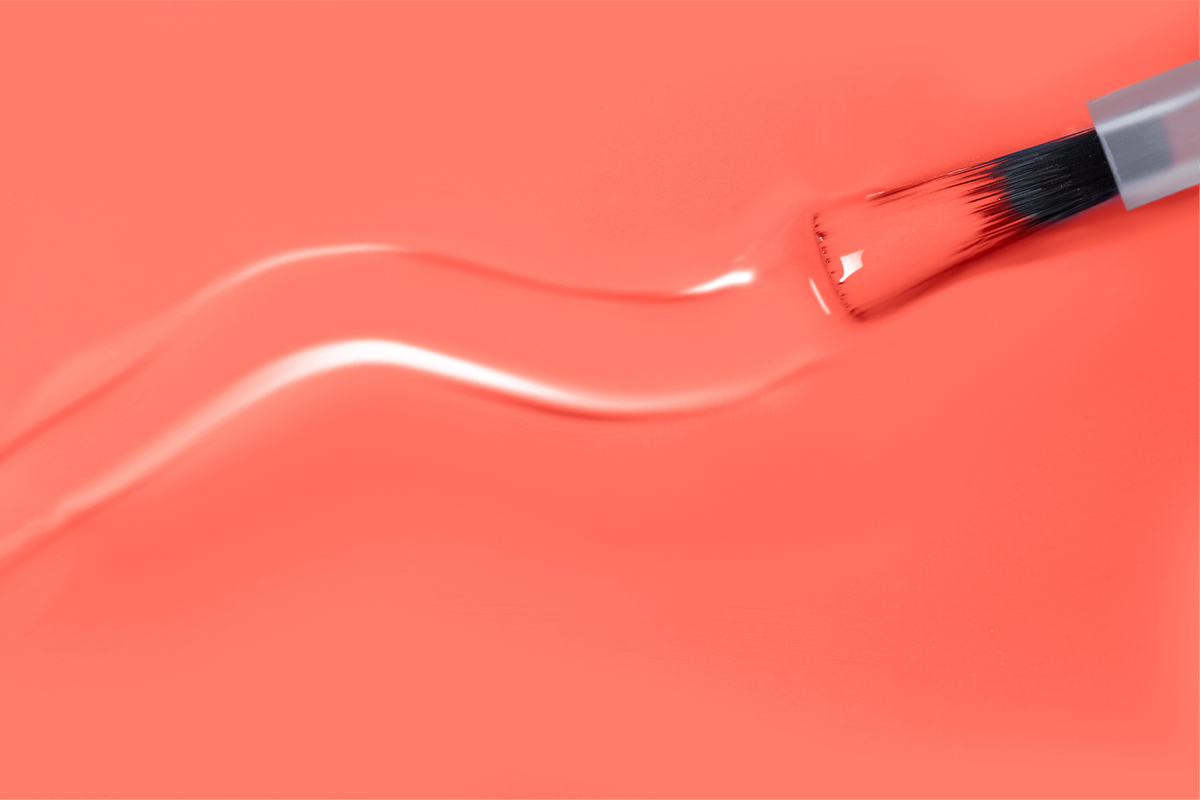 Jolifin LAVENI Shellac - coral dusk 10ml