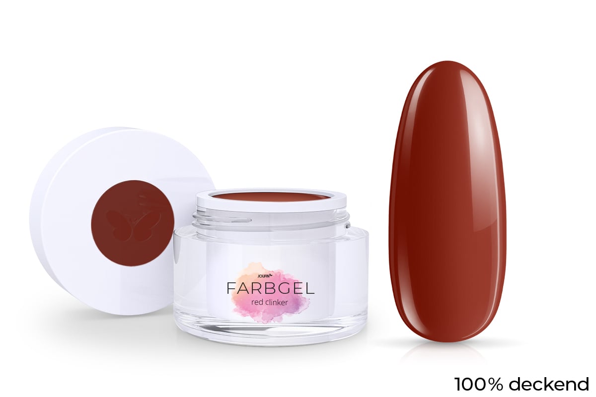 Jolifin Farbgel red clinker 5ml