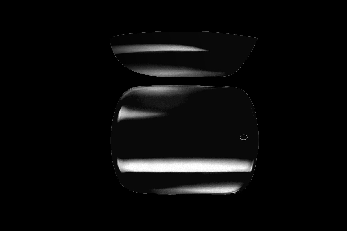 Jolifin 120 tip box Press-On square - extra short