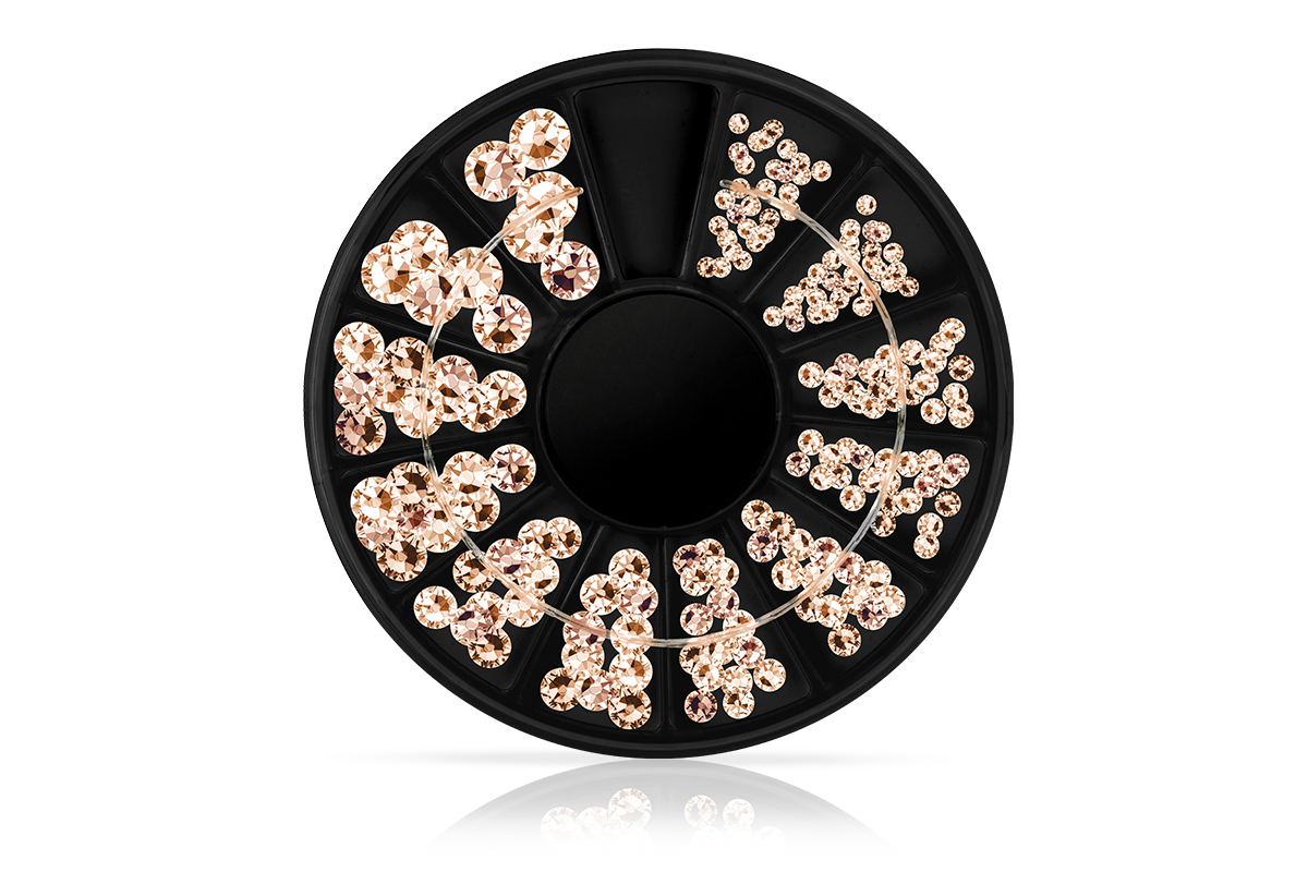 Jolifin LAVENI Rhinestone Display - peach