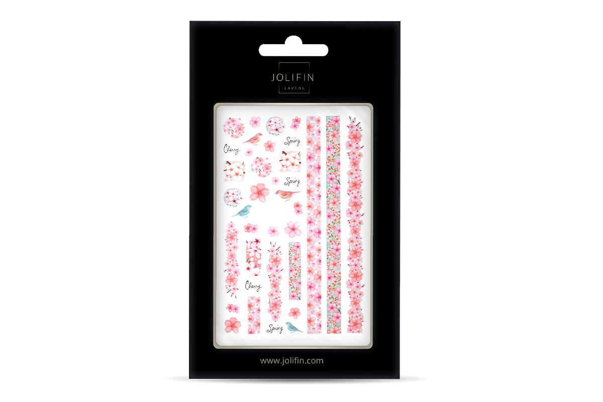 Jolifin LAVENI XL Sticker - Flowers No. 36