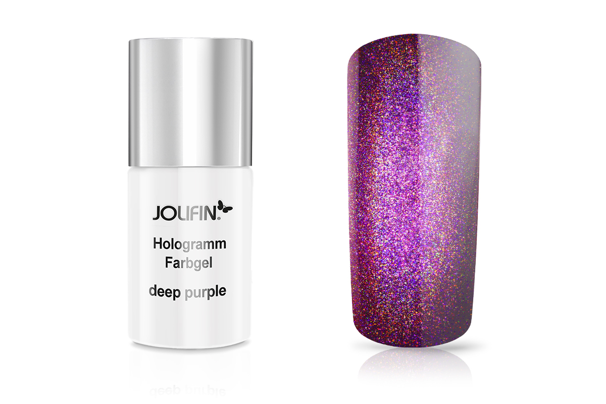 Jolifin Carbon Hologram Quick colour gel deep purple 11 ml