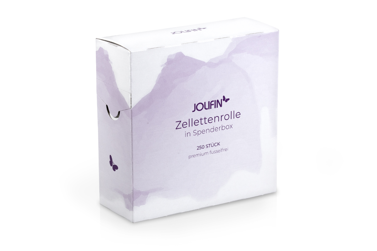 Jolifin 250 cell roll box - Premium lint-free