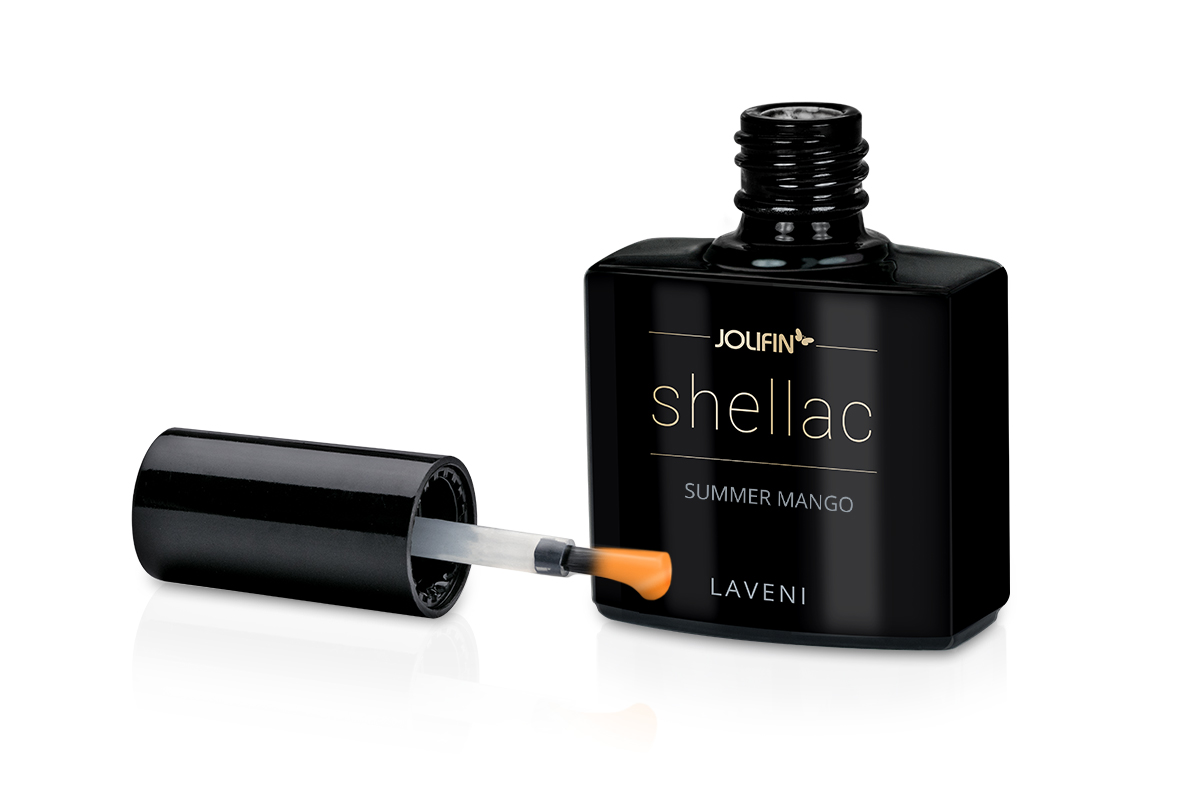 Jolifin LAVENI Shellac - summer mango 10ml