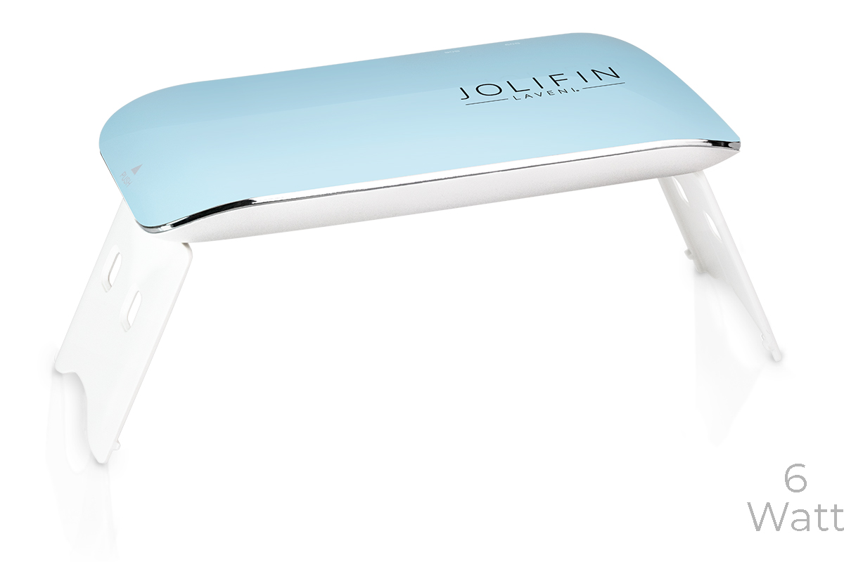 Jolifin LAVENI Dual UVA/LED Lichthärtungsgerät - mini perlmutt eisblau