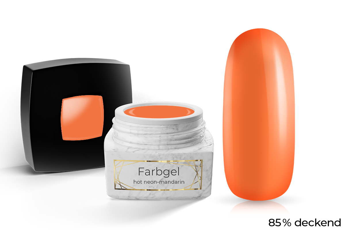 Jolifin LAVENI PRO colour gel - hot neon-mandarin 5ml
