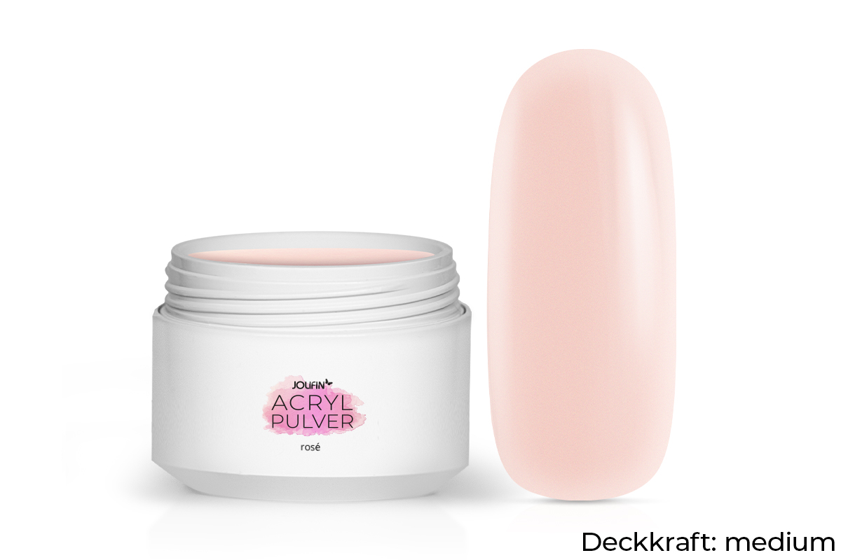 Jolifin acrylic powder - rosé 30g