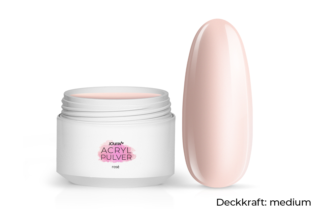 Jolifin Acryl Pulver - rosé 30g